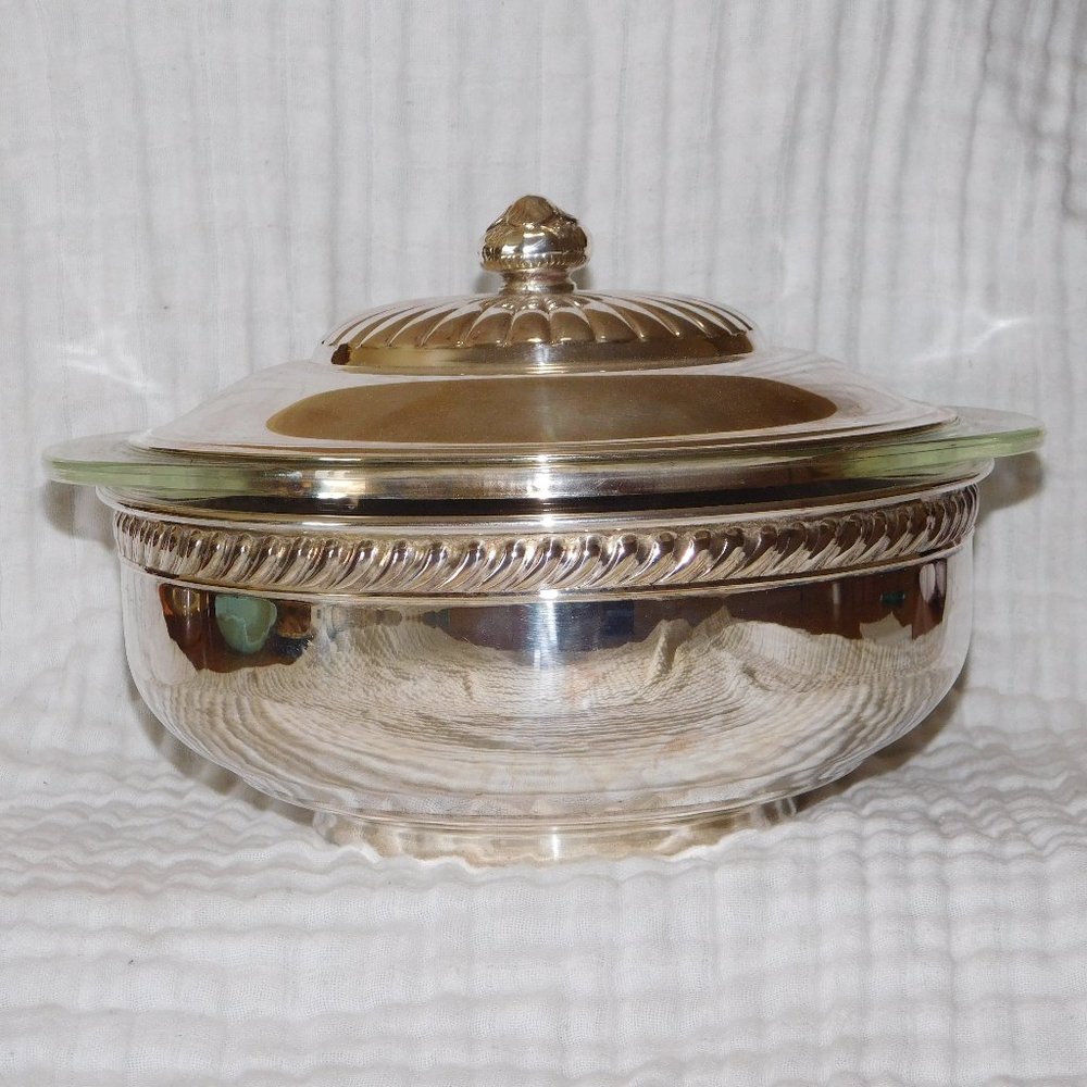 Three Piece Silver Bowl Set